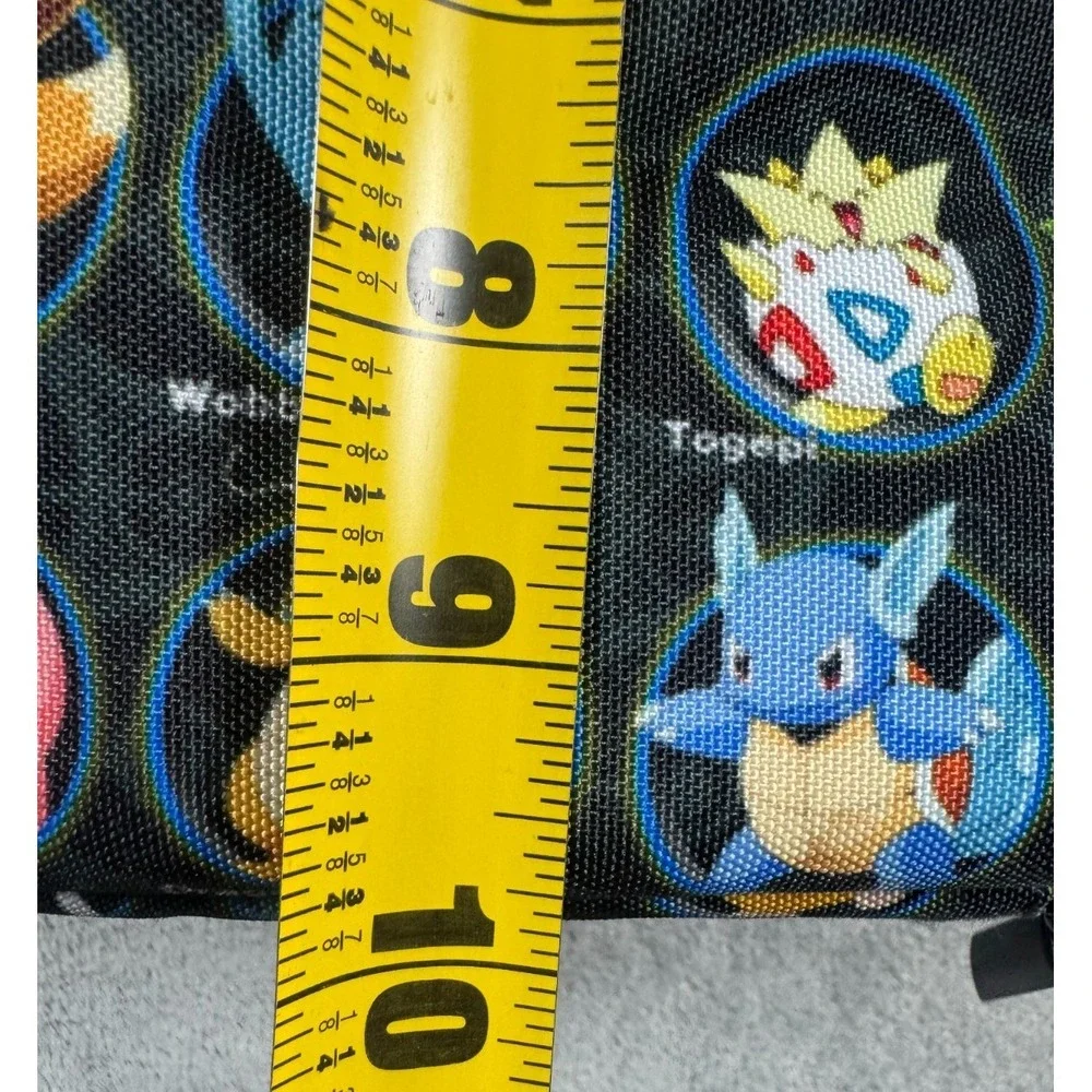 Pokemon Grid Insulated Multipocket School Lunch Bag Retro Rare Anime Y2K Pikachu